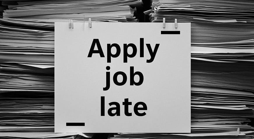 Why Applying Close to the Deadline Works Better